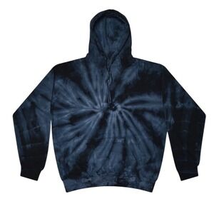 Mens Colortone Tie Dye Hoodie Sweatshirt Pullover‎ XL Extra Large